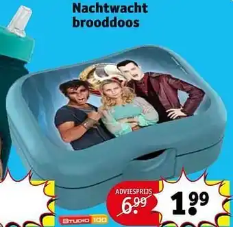 Kruidvat Nachtwacht brooddoos aanbieding