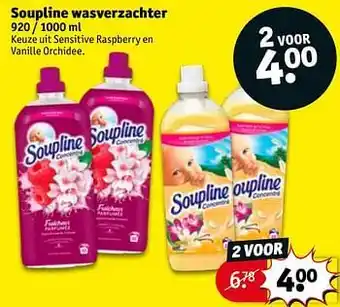 Kruidvat Soupline wasverzachter 920/1000ml aanbieding
