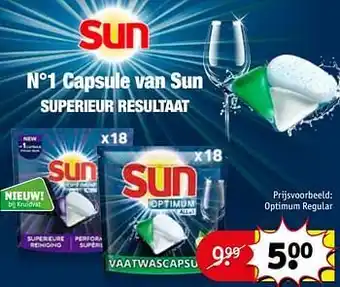 Kruidvat Optimum regular aanbieding