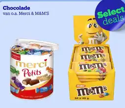 Bol.com Chocolade van o.a. Merci & M&M'S aanbieding