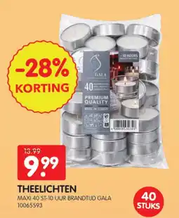 Yess Theelichten aanbieding