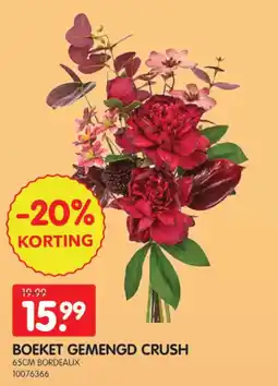 Yess Boeket gemengd crush aanbieding
