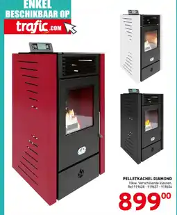 Trafic Pelletkachel diamond aanbieding