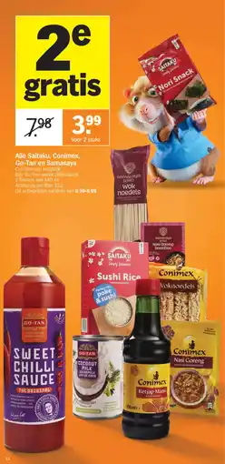Albert Heijn Saitaku, Conimex, Go-Tan en Samasaya aanbieding