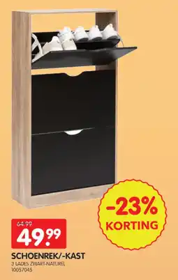 Yess schoenrek/-kast aanbieding
