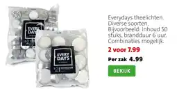 Intratuin Everydays theelichten aanbieding