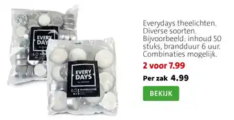 Everydays theelichten