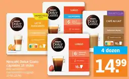 Albert Heijn Nescafé Dolce Gusto capsules aanbieding