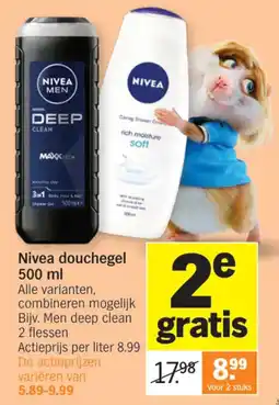 Albert Heijn Nivea douchegel aanbieding