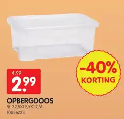 Yess Opbergdoos aanbieding