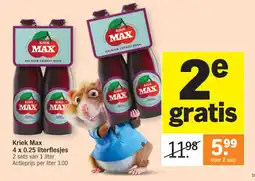 Albert Heijn Kriek Max aanbieding