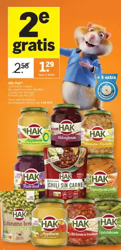 Albert Heijn Hak appelmoes aanbieding