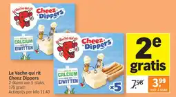 Albert Heijn La Vache qui rit Cheez Dippers aanbieding