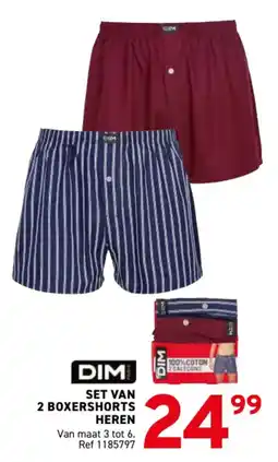 Trafic Set van 2 boxershorts heren aanbieding