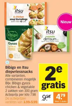 Albert Heijn Bibigo en Itsu diepvriessnacks aanbieding