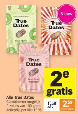 Albert Heijn True Dates aanbieding