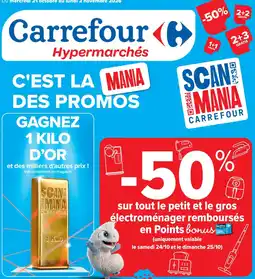 Carrefour petit et le gros électroménager aanbieding