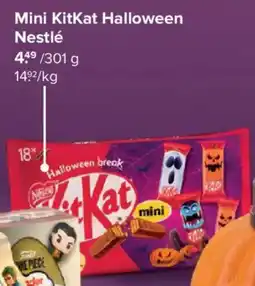 Carrefour Mini KitKat Halloween aanbieding