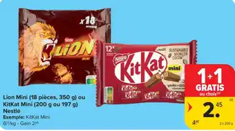 Lion Mini ou KitKat Mini