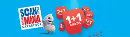 Carrefour 1+1 Gratis aanbieding