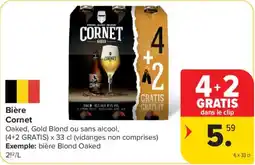 Carrefour Bière Cornet aanbieding