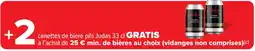 Carrefour canettes de bière pils Judas aanbieding