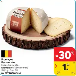 Carrefour Fromages Passendale aanbieding
