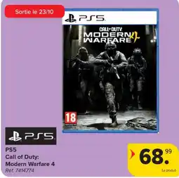 Carrefour Call of Duty: Modern Warfare 4 aanbieding