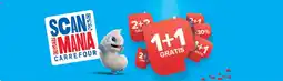 Carrefour Market 1+1 Gratis aanbieding