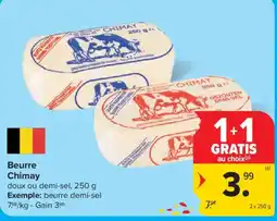 Carrefour Market Beurre Chimay aanbieding