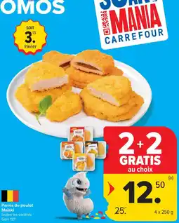Carrefour Market Panés de poulet Maiski aanbieding