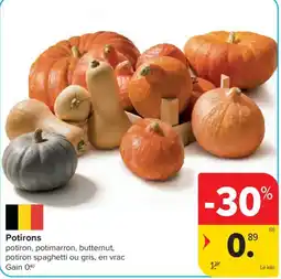 Carrefour Potirons aanbieding