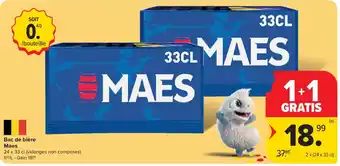 Bac de bière Maes