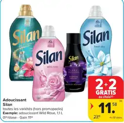 Carrefour Adoucissant Silan aanbieding