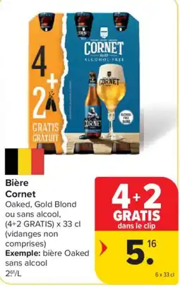 Carrefour Market Bière Cornet aanbieding