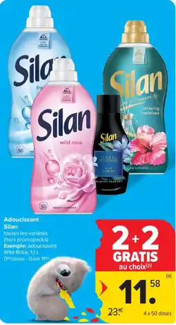Carrefour Market Adoucissant Silan aanbieding