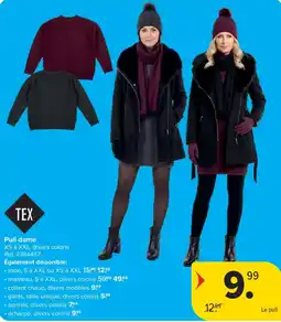 Carrefour Pull dame aanbieding