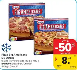 Carrefour Market Pizza big americans dr. oetker aanbieding