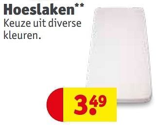 Kruidvat Hoeslaken aanbieding