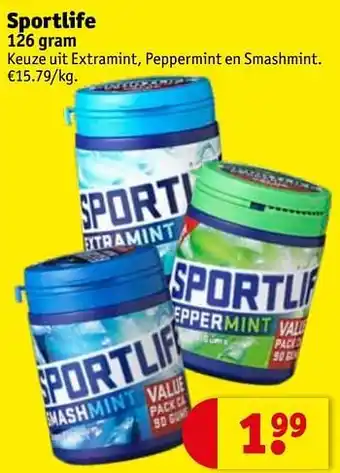 Sportlife 126g