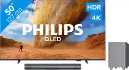 Coolblue Philips 50 PUS7800 QLED 4K (2025) + Philips TAB6100 aanbieding