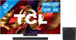Coolblue TCL SQD Mini-led 65 C89L (2026) + TCL A65K aanbieding