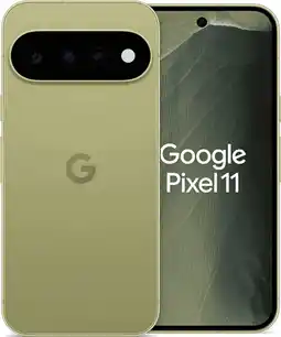 Coolblue Google Pixel 11 256 Go Vert 5G aanbieding