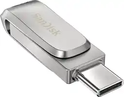 Coolblue SanDisk Ultra Dual Drive Luxe USB-C 256Go aanbieding
