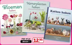 Boekenvoordeel Bloemen haken, Kamerplanten haken, Katten haken aanbieding