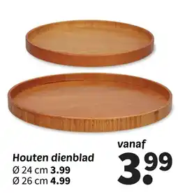 Wibra Houten dienblad aanbieding