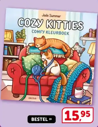 Cozy kitties comfy kleurboek