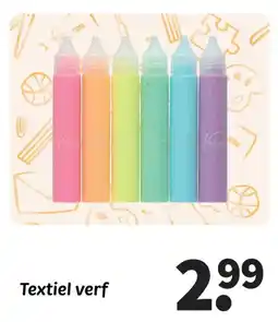 Wibra Textiel verf aanbieding