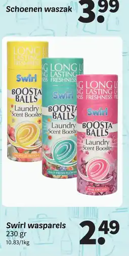 Wibra Swirl wasparels aanbieding