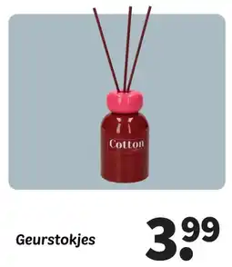 Wibra Geurstokjes aanbieding